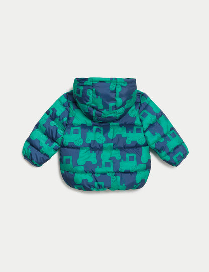 Stormwear™ Kapüşonlu Puffer Şişme Mont (0-3 Yaş)
