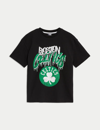Nba Temalı Kapüşonlu Sweatshirt (6-16 Yaş)