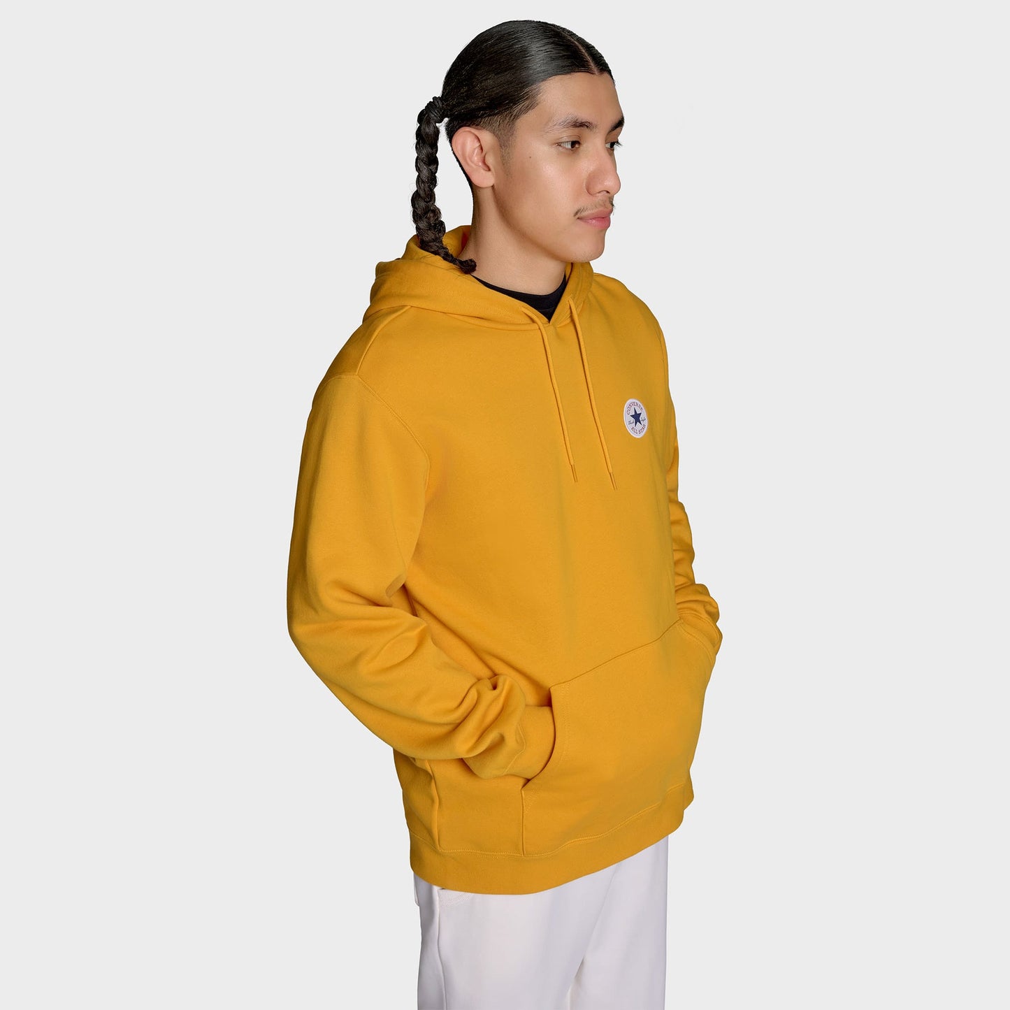 Converse Standard Fit Core Chuck Patch Erkek Sarı Sweatshirt