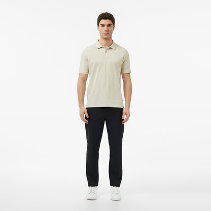Nautica Erkek Bej Regular Fit Polo Yaka T-shirt