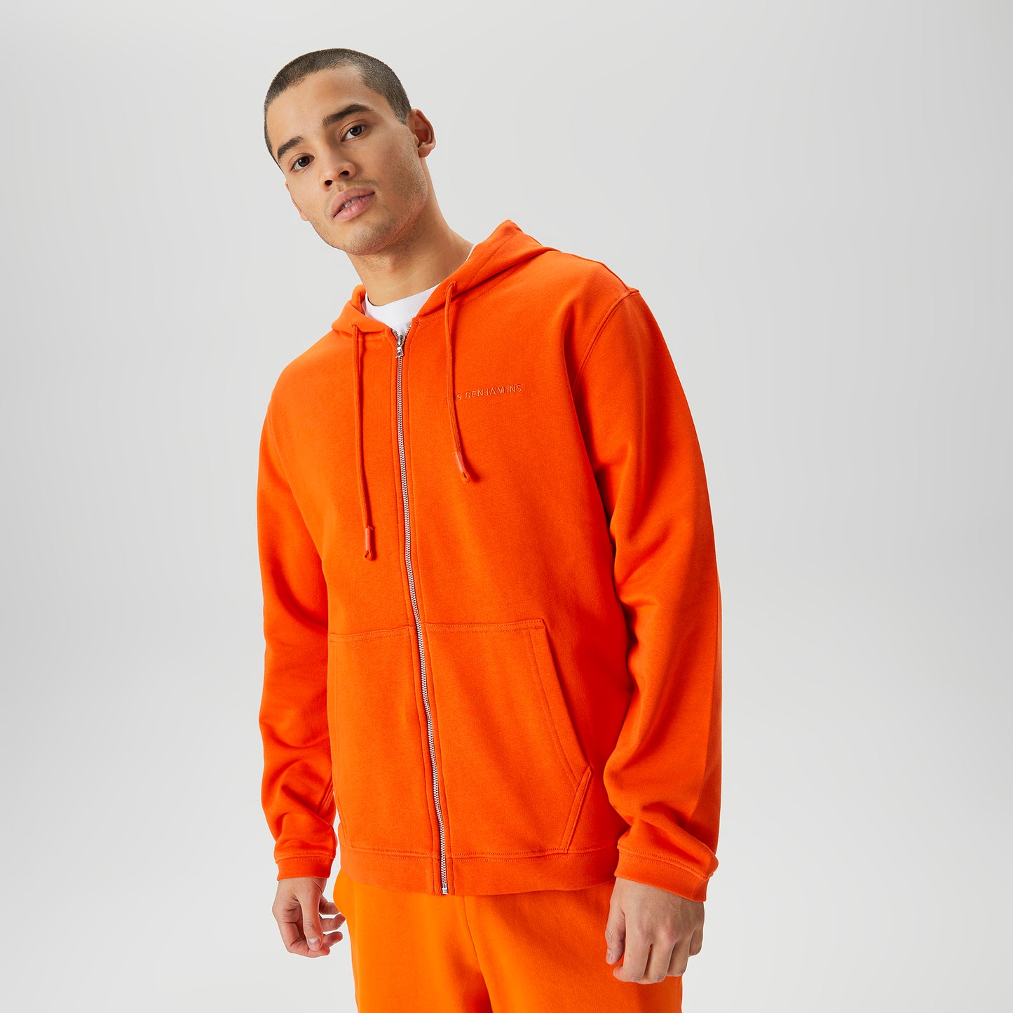 Les Benjamins Essential Erkek Turuncu Sweatshirt