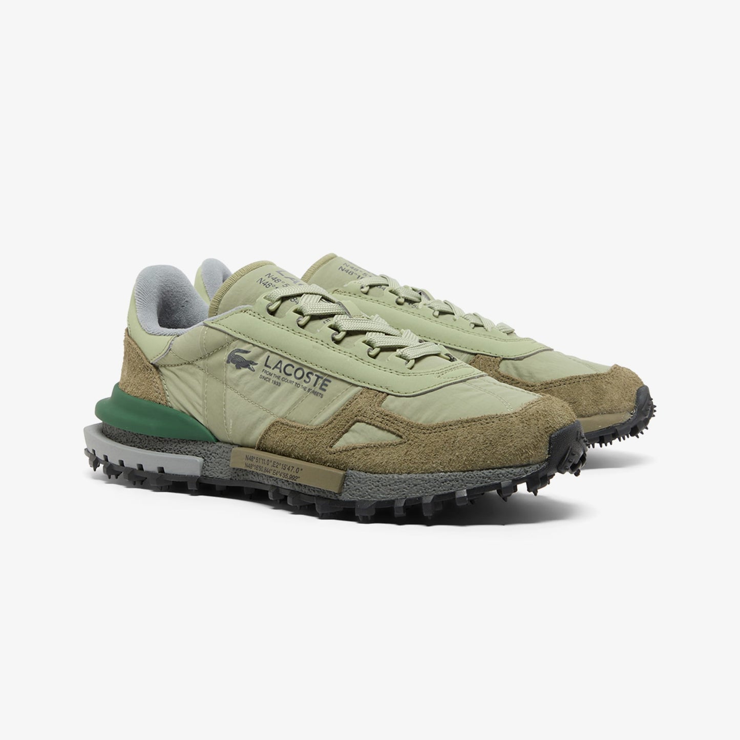 Lacoste Elite Active Erkek Haki Spor Ayakkabı