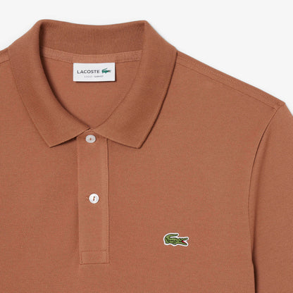 Lacoste L.12.12 Erkek Slim Fit Erkek Kahverengi Polo