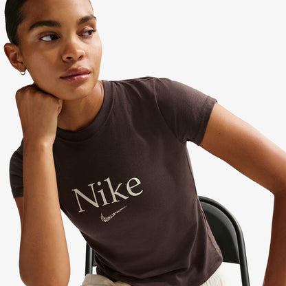 Nike Chill Kadın Kahverengi T-shirt