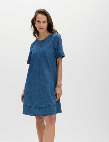 Denim Mini Elbise
