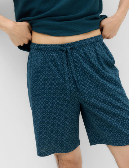 Geometrik Desenli Pijama Takımı