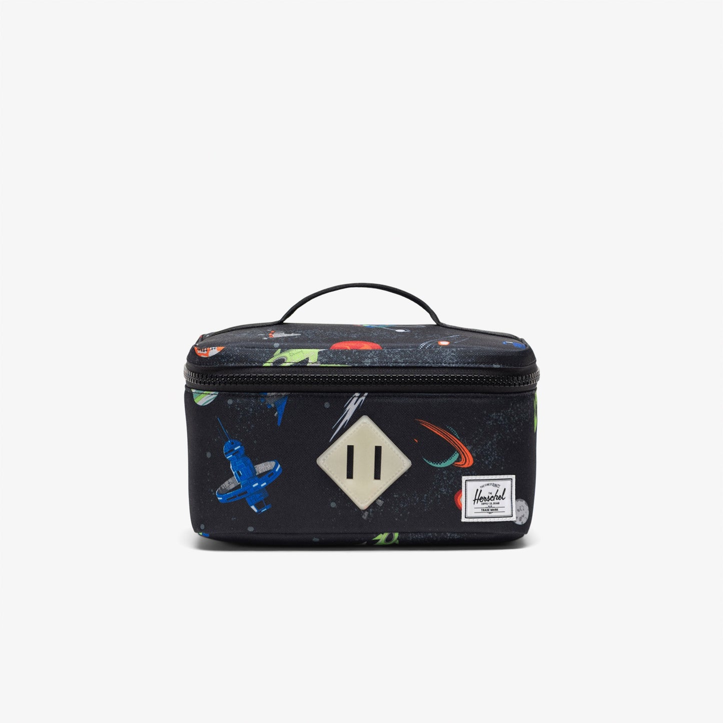 Herschel Heritage Space Adventure Çocuk Mini Siyah Beslenme Çantası
