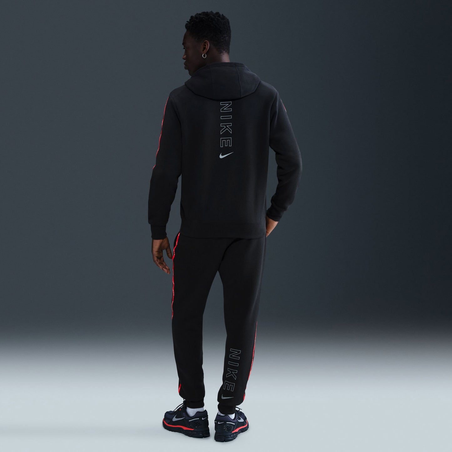 Nike Sportswear Cs Erkek Siyah Sweatshirt