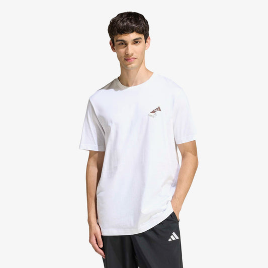 Adidas Cheesecake Erkek Beyaz T-shirt