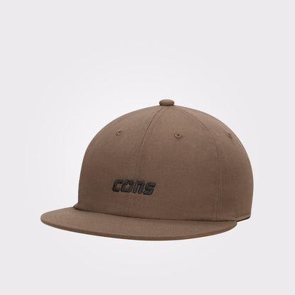 Converse Cons Six Panel Baseball Unisex Haki Şapka