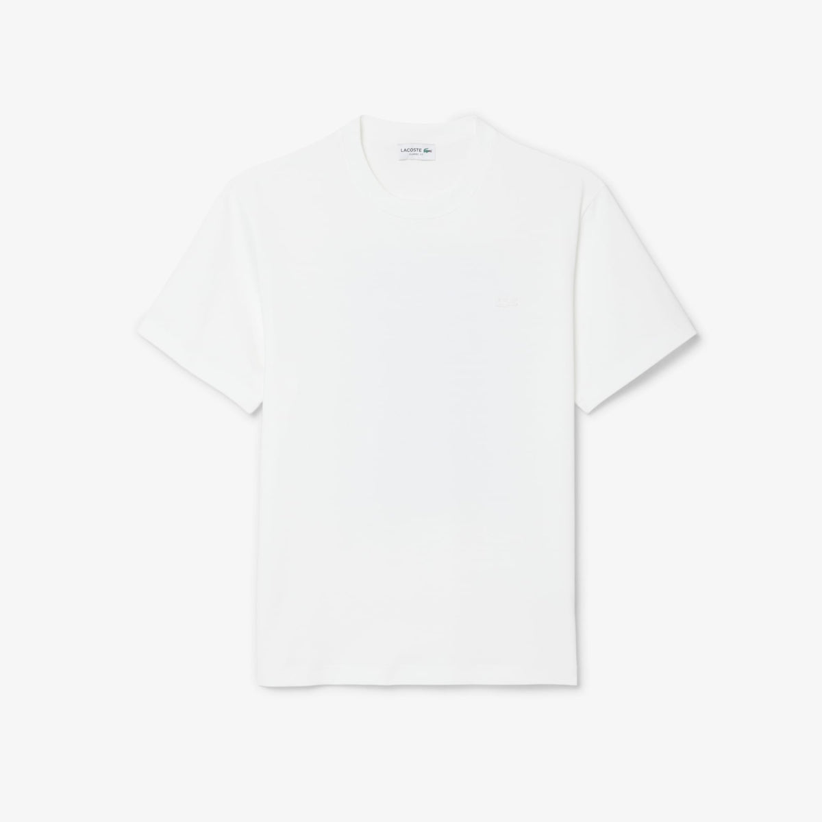Lacoste Classic Fit Erkek Beyaz T-shirt