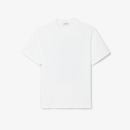 Lacoste Classic Fit Erkek Beyaz T-shirt