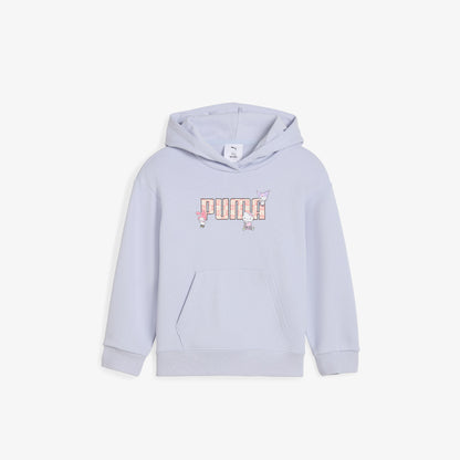 Puma Hello Kitty & Friends Graphic Çocuk Kırmızı Sweatshirt