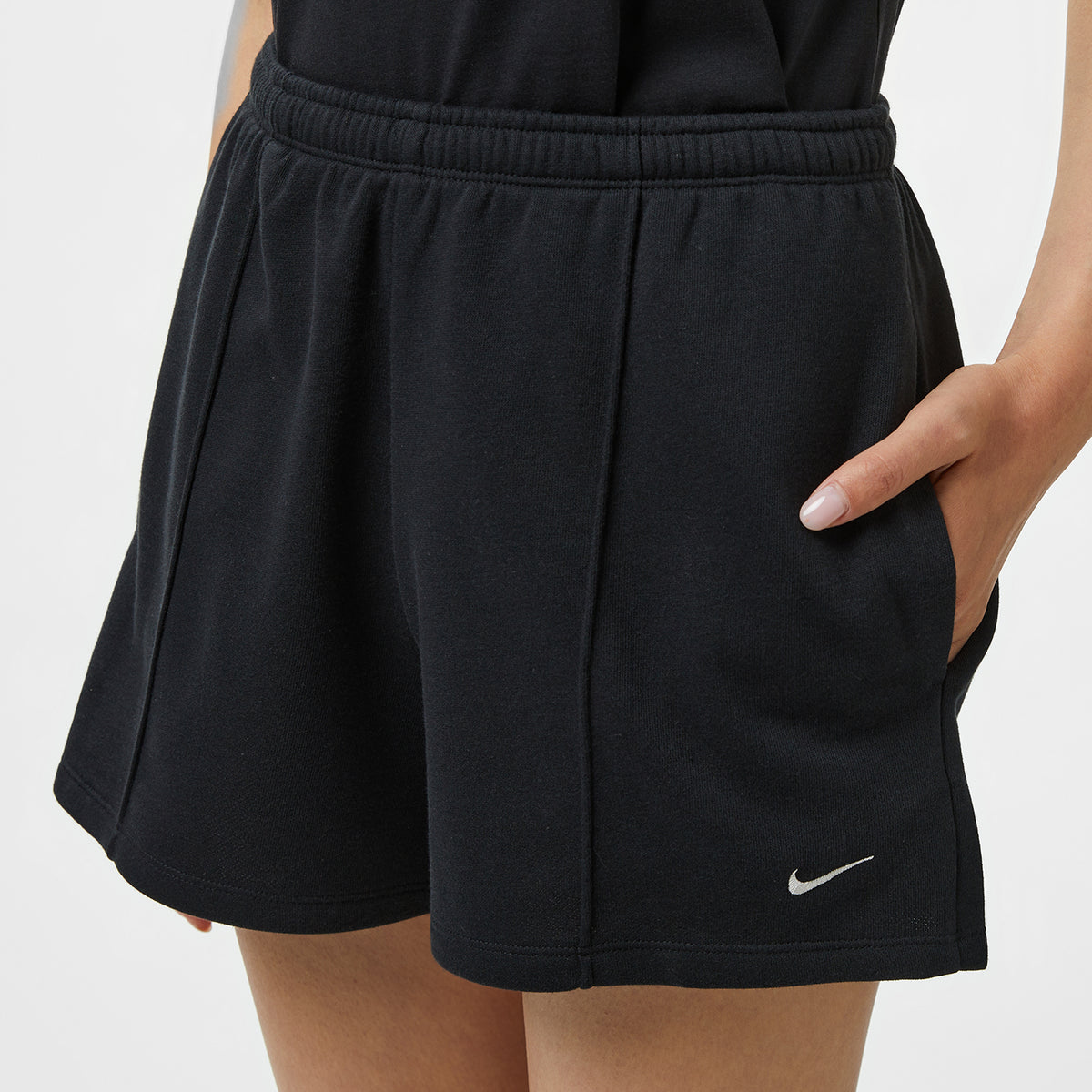 Nike Sportswear Chill Terry Yüksek Belli Kadın Kahverengi Şort