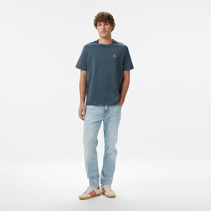 Calvin Klein Easy Monogram Erkek Mavi T-shirt