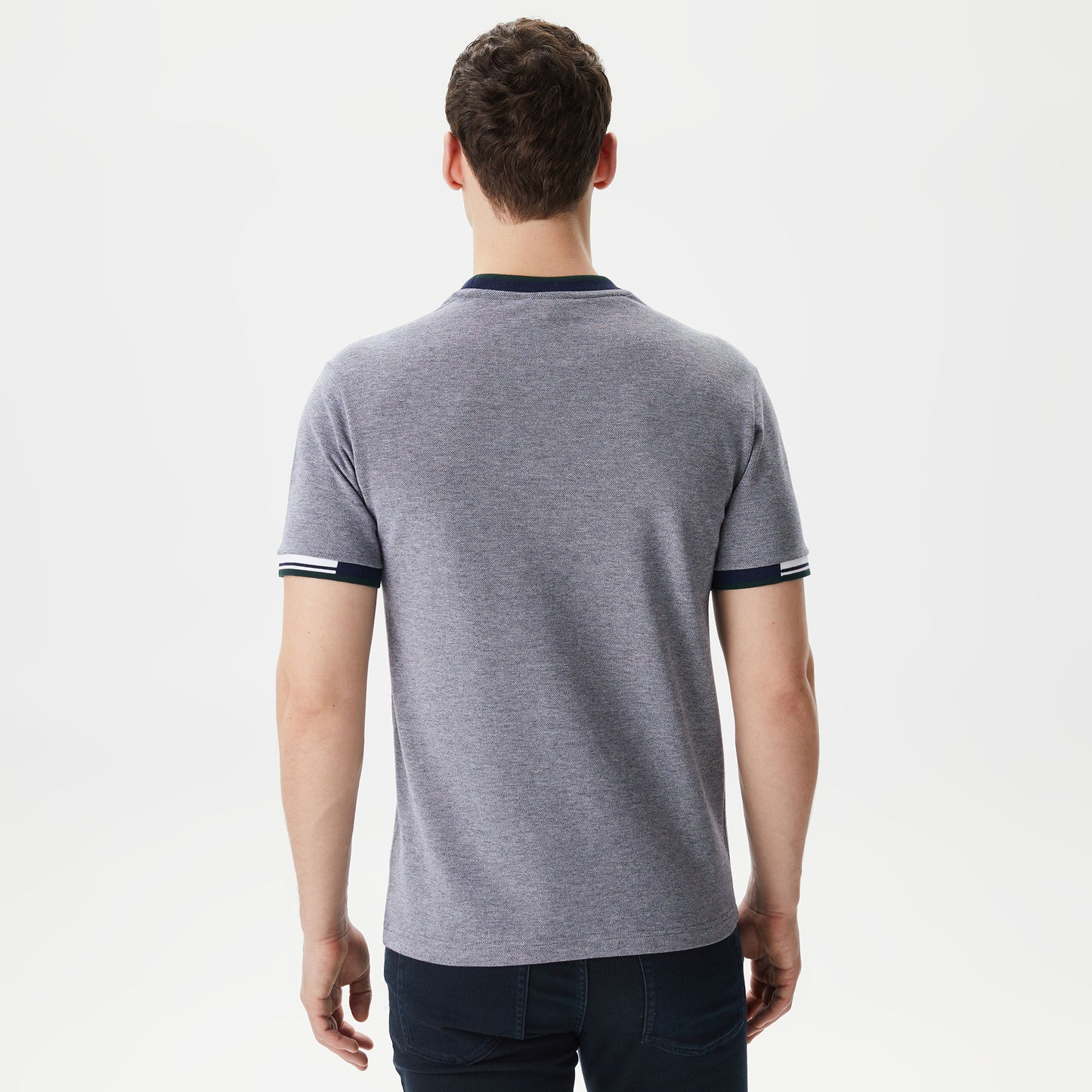 Lacoste Erkek Regular Fit Bisiklet Yaka Lacivert T-shirt