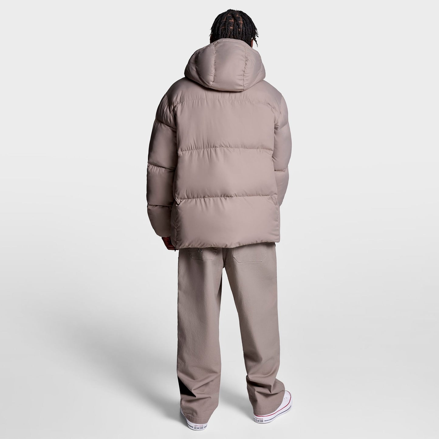 Converse Supper Puffer 2.0 Erkek Gri Ceket