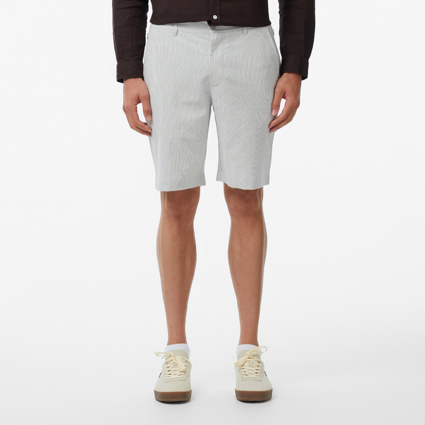 Lacoste Tapered Fit Erkek Gri Şort