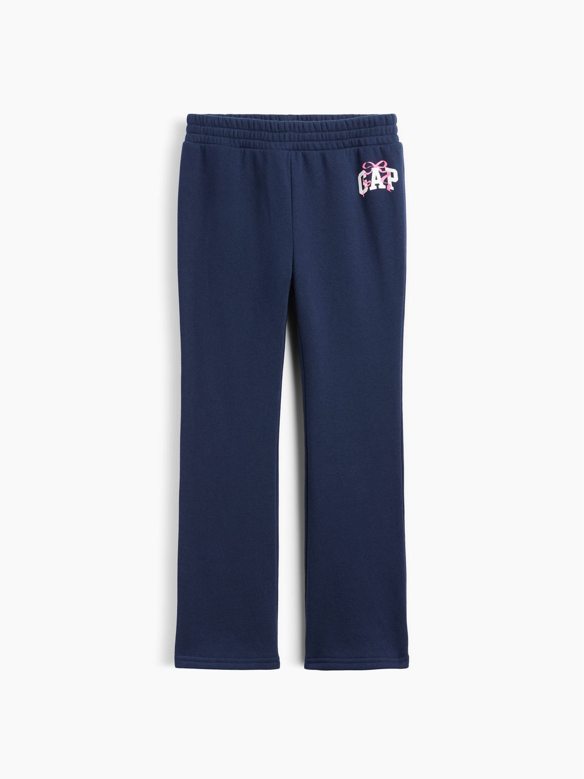 Lacivert Grafik Baskılı Bootcut Eşofman Altı