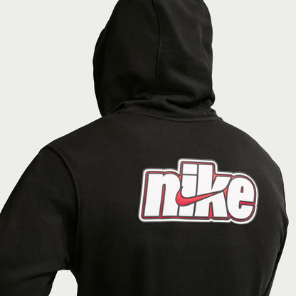 Nike Club Full Zip Erkek Siyah Sweatshirt