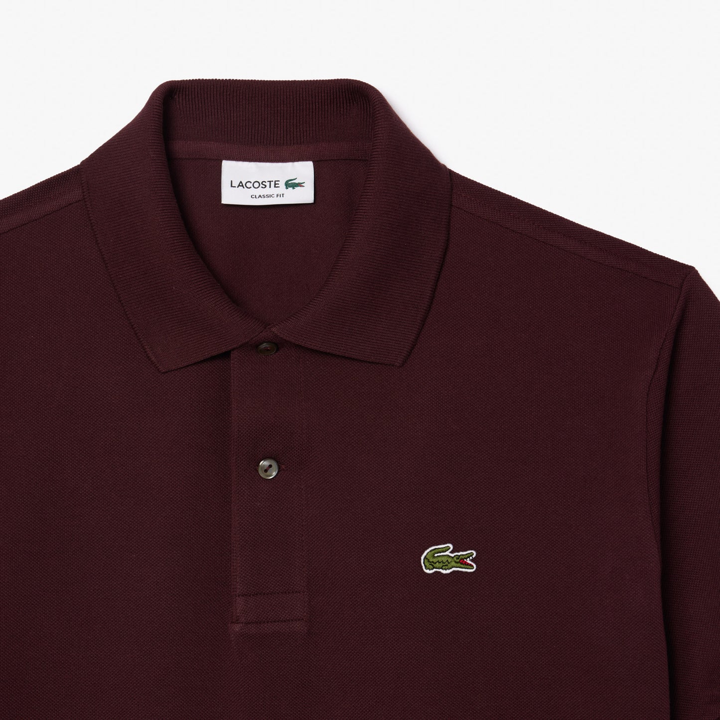 Lacoste Erkek L1212 Classic Fit Kahverengi Polo