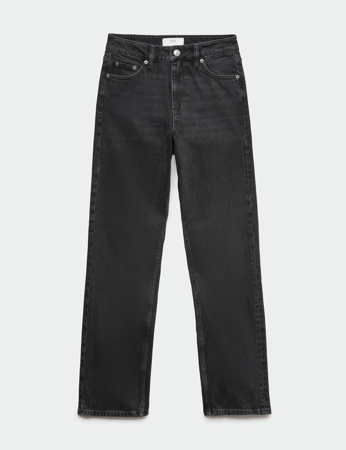 Düz Paça Bilek Boy Jean Pantolon