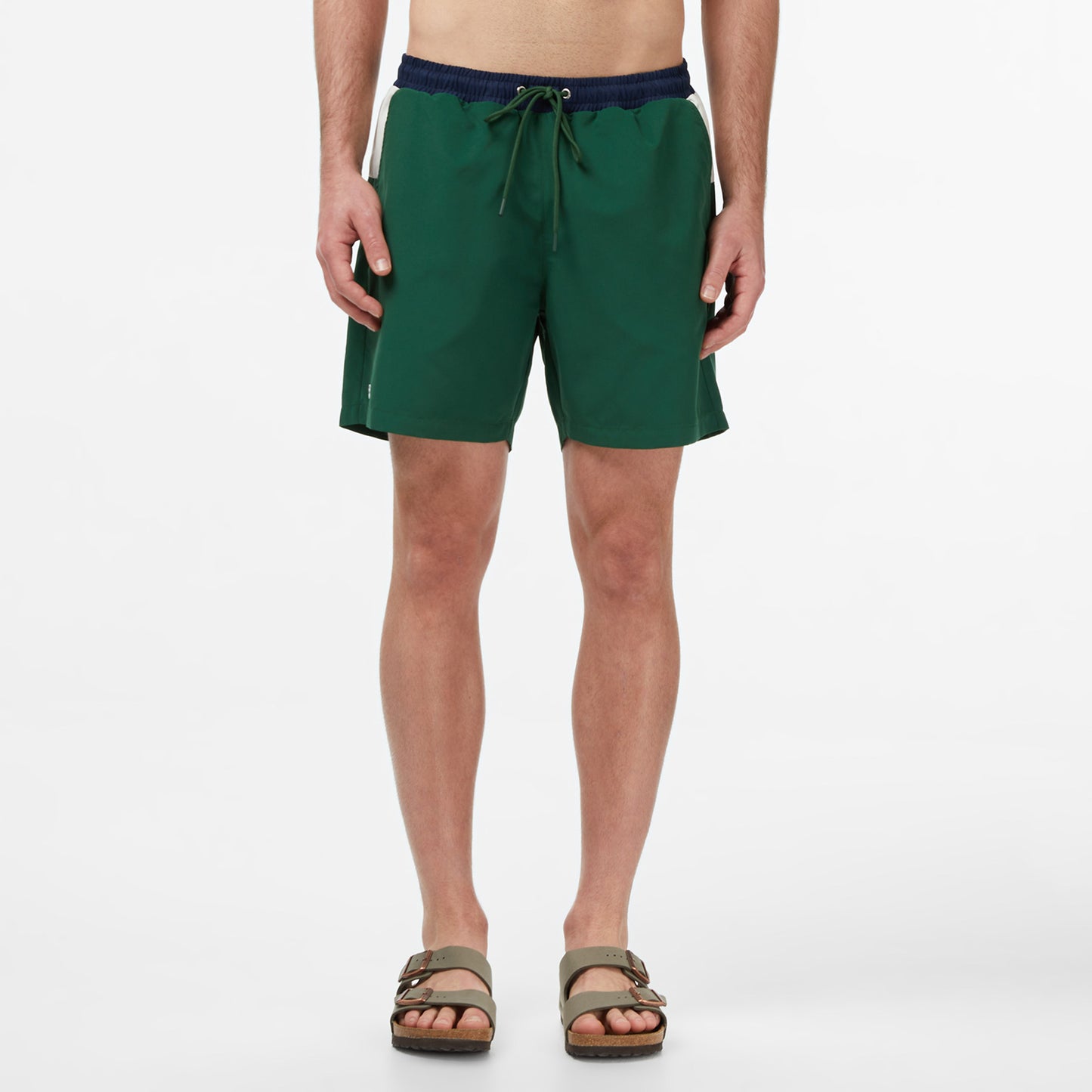 Lacoste Regular Fit Erkek Yeşil Deniz Şortu