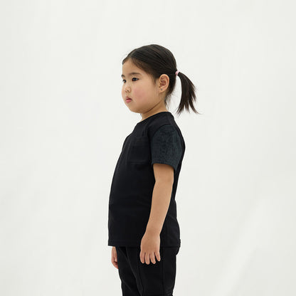 Les Benjamins 401 Çocuk Siyah T-shirt