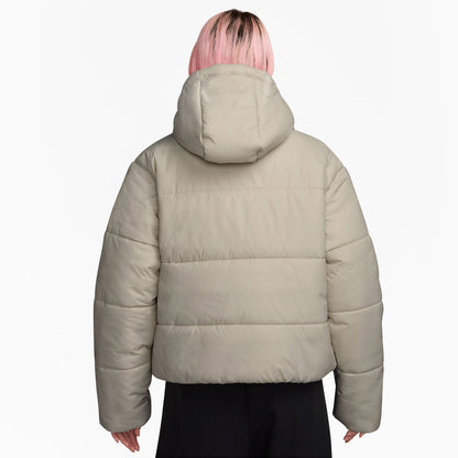 Nike Sportswear Classic Puffer Kadın Bej Ceket