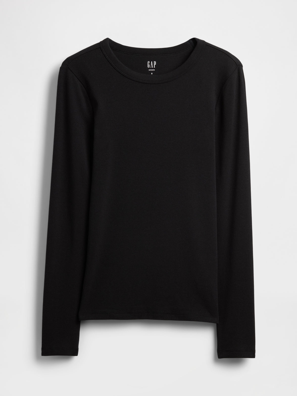 Siyah Modern Shrunken T-shirt