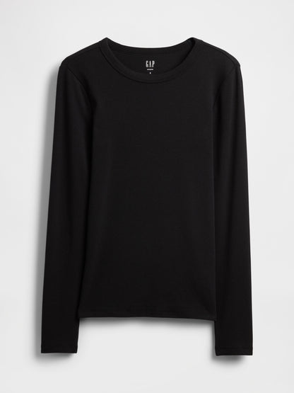 Siyah Modern Shrunken T-shirt