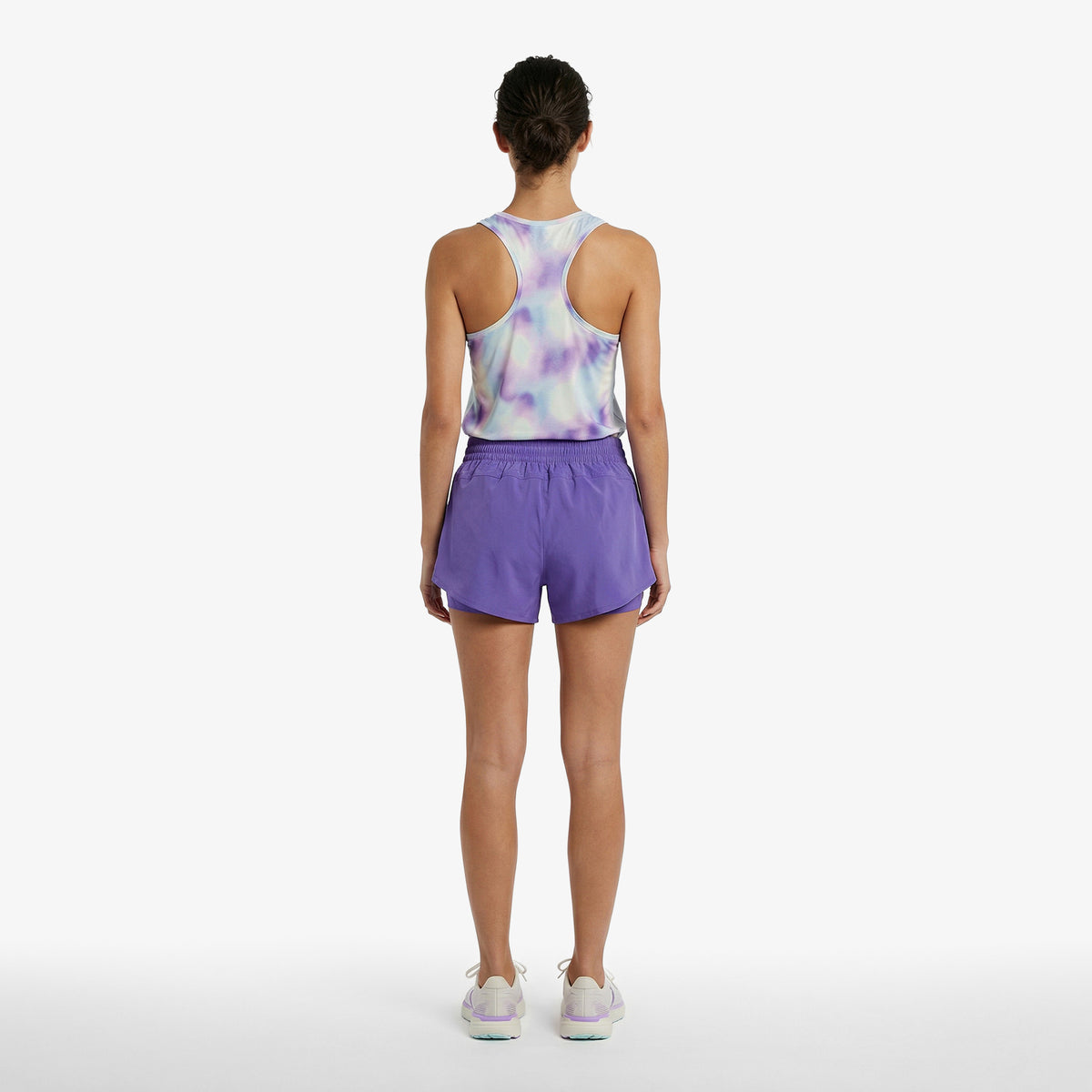 Brooks Dash 2-in-1 Kadın Mor Şort