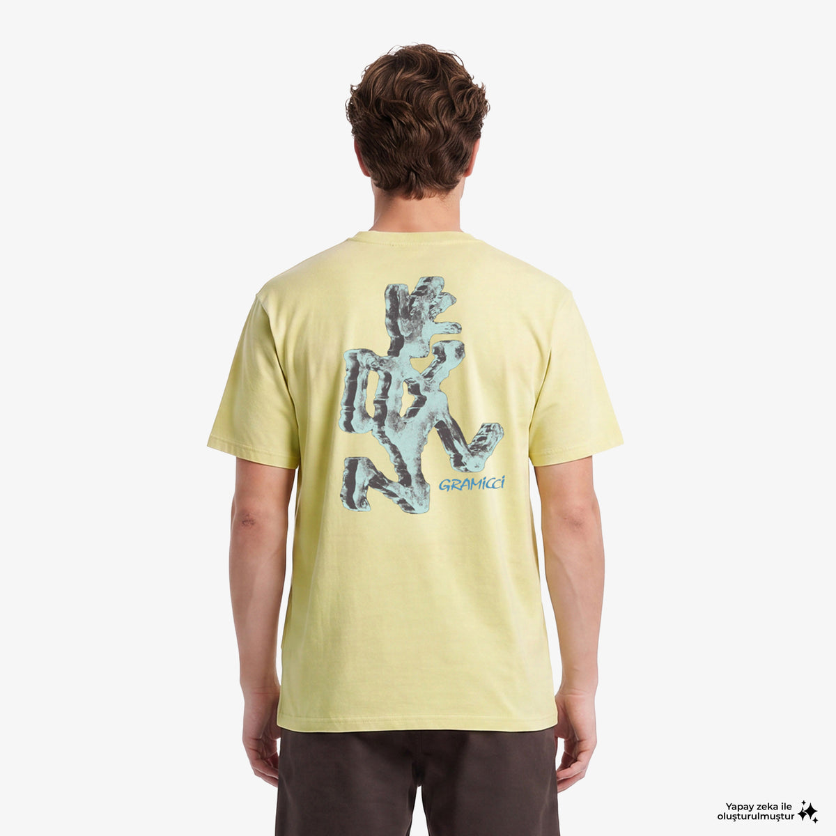 Gramicci Ice Sculpture Erkek Yeşil T-shirt