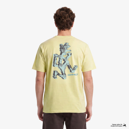 Gramicci Ice Sculpture Erkek Yeşil T-shirt