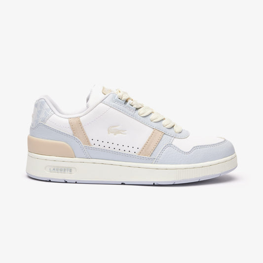 Lacoste T-clip Monogram Kadın Beyaz Sneaker