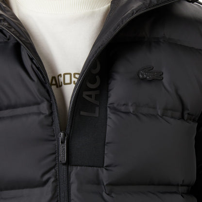 Lacoste Erkek Regular Fit Siyah Mont