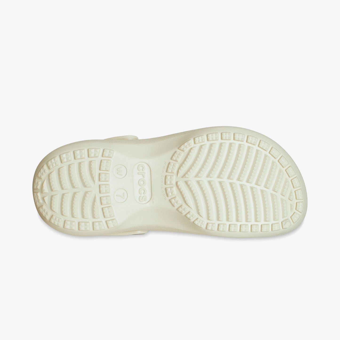 Crocs Classic Platform Kadın Krem Terlik