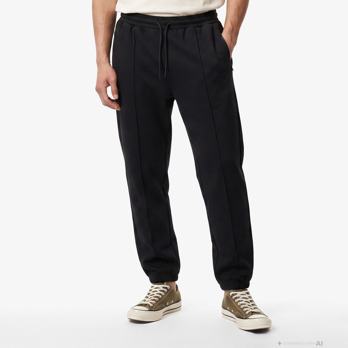 Unıted4 Regular Fit Erkek Siyah Eşofman Altı