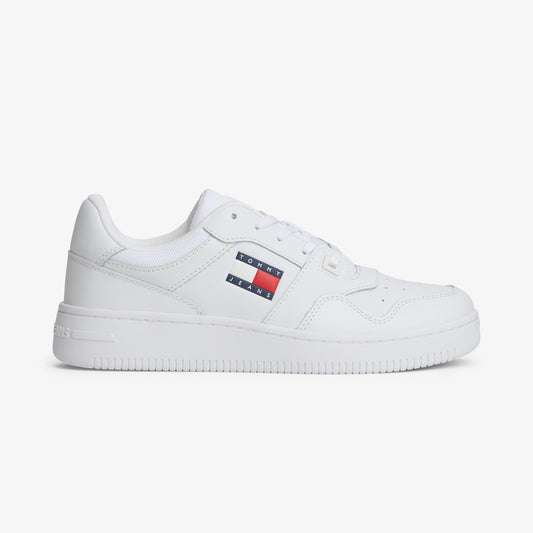 Tommy Hilfiger Retro Basket Kadın Beyaz Spor Ayakkabı