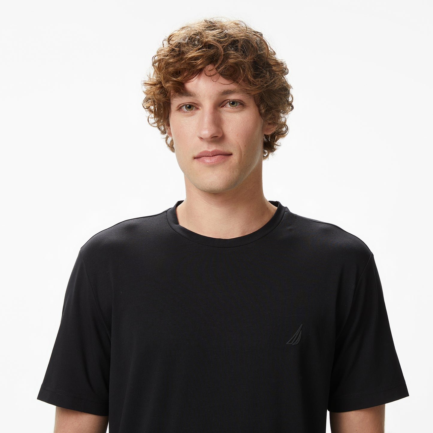 Nautica Erkek Siyah Regular Fit T-shirt