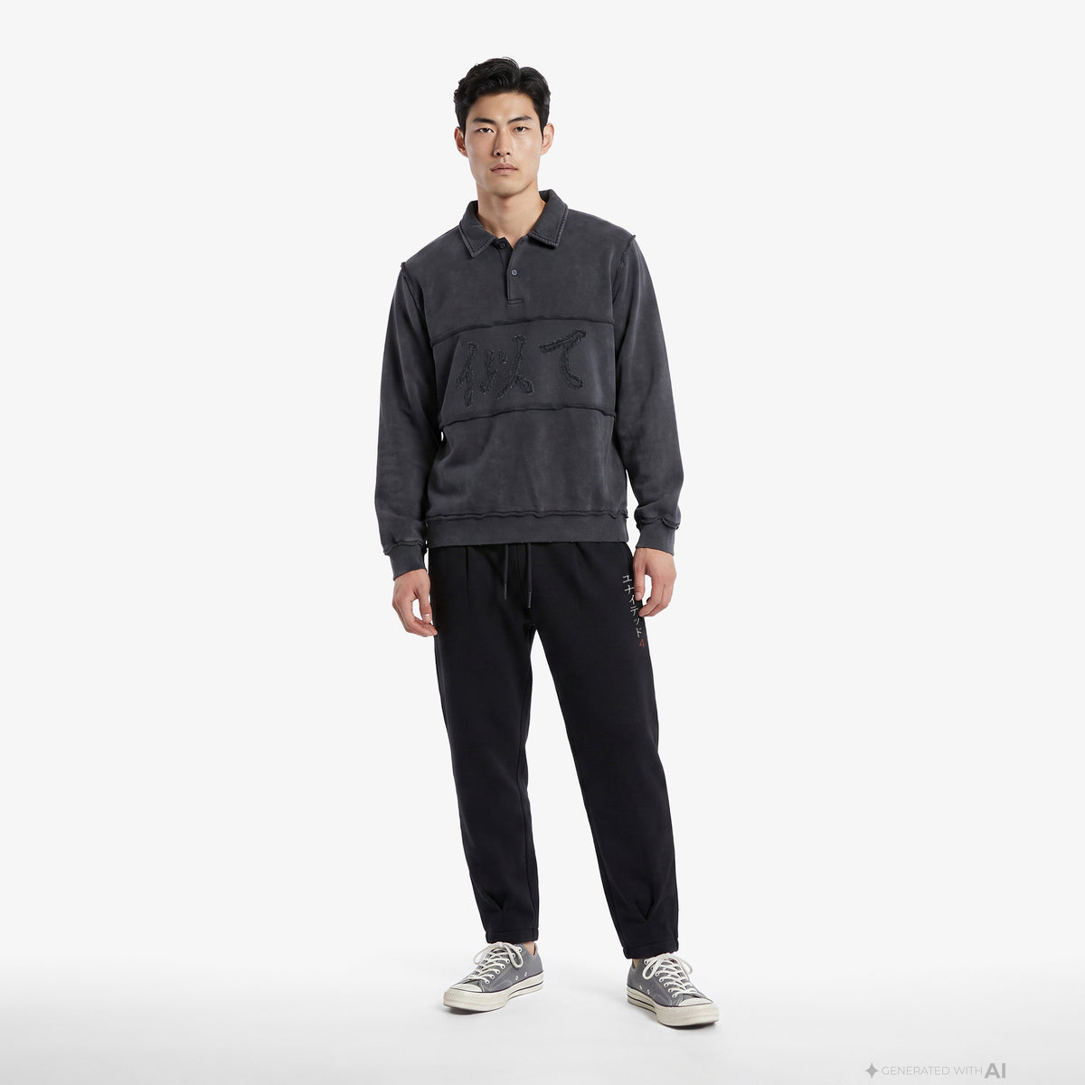 Unıted4 Regular Fit Erkek Gri Sweatshirt