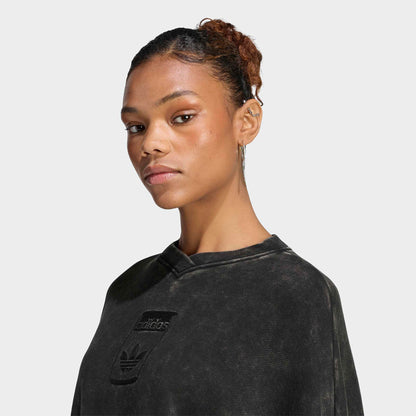 Adidas Kadın Siyah Sweatshirt