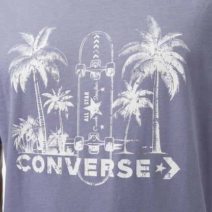 Converse Erkek Mavi T-shirt