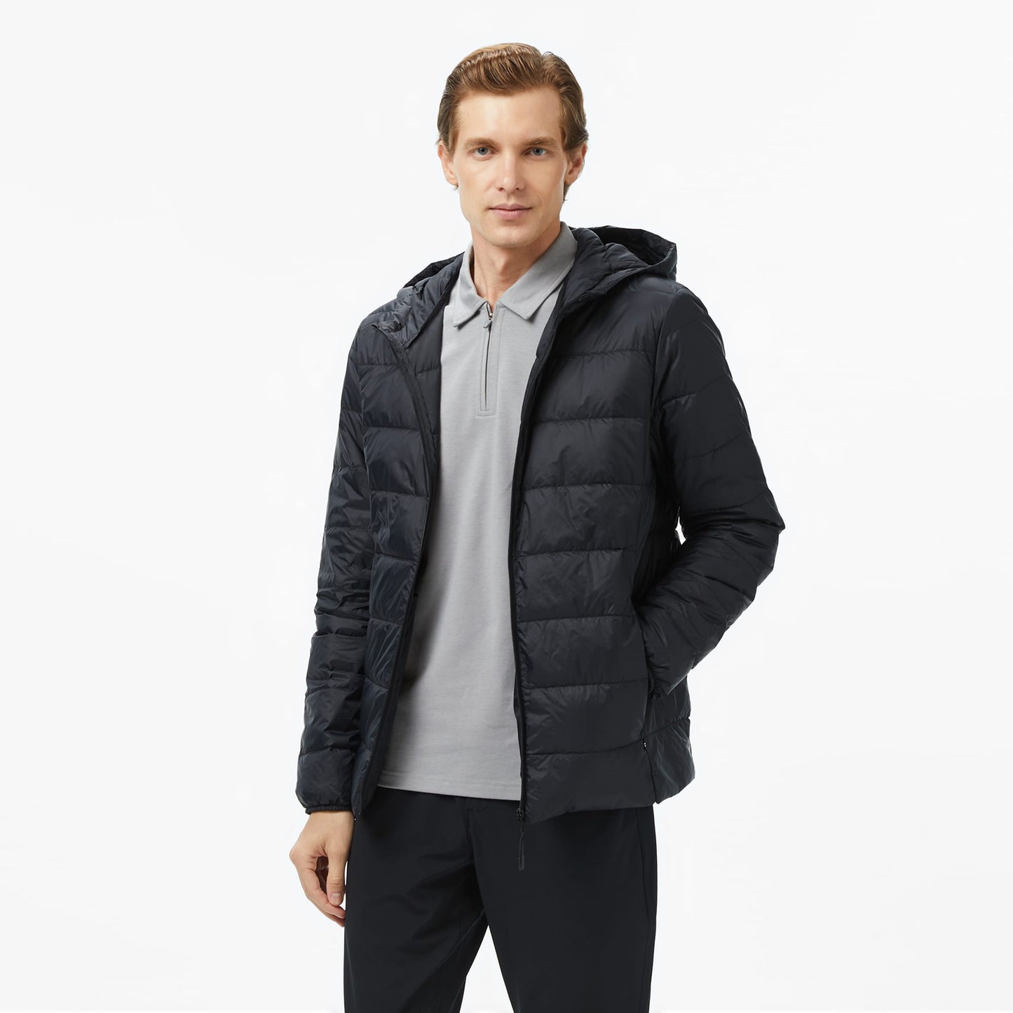 Nautica Erkek Siyah Regular Fit Mont