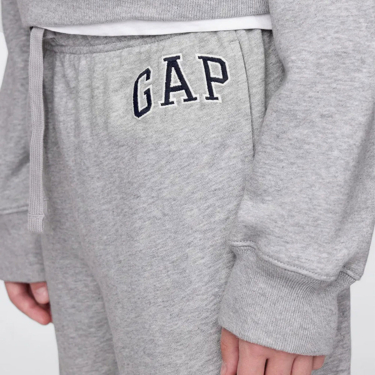 Gap V-frch Bas Heritage Logo Çocuk Gri Eşofman Altı