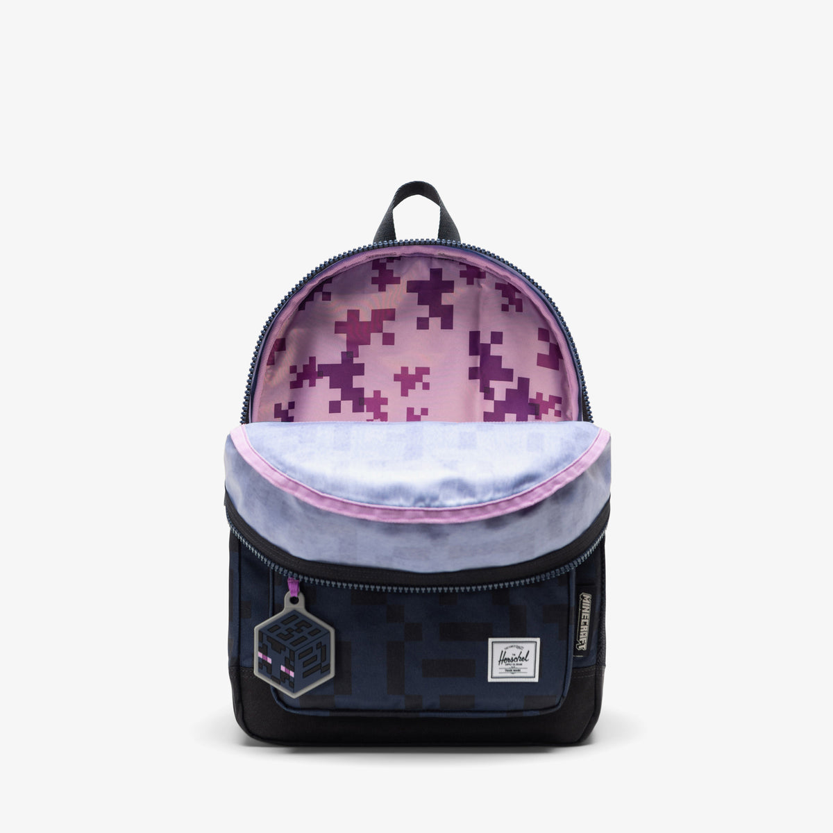 Herschel X Minecraft Heritage Çocuk Siyah Sırt Çantası