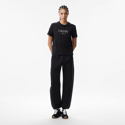 Calvin Klein Concept Graphic Kadın Siyah T-shirt
