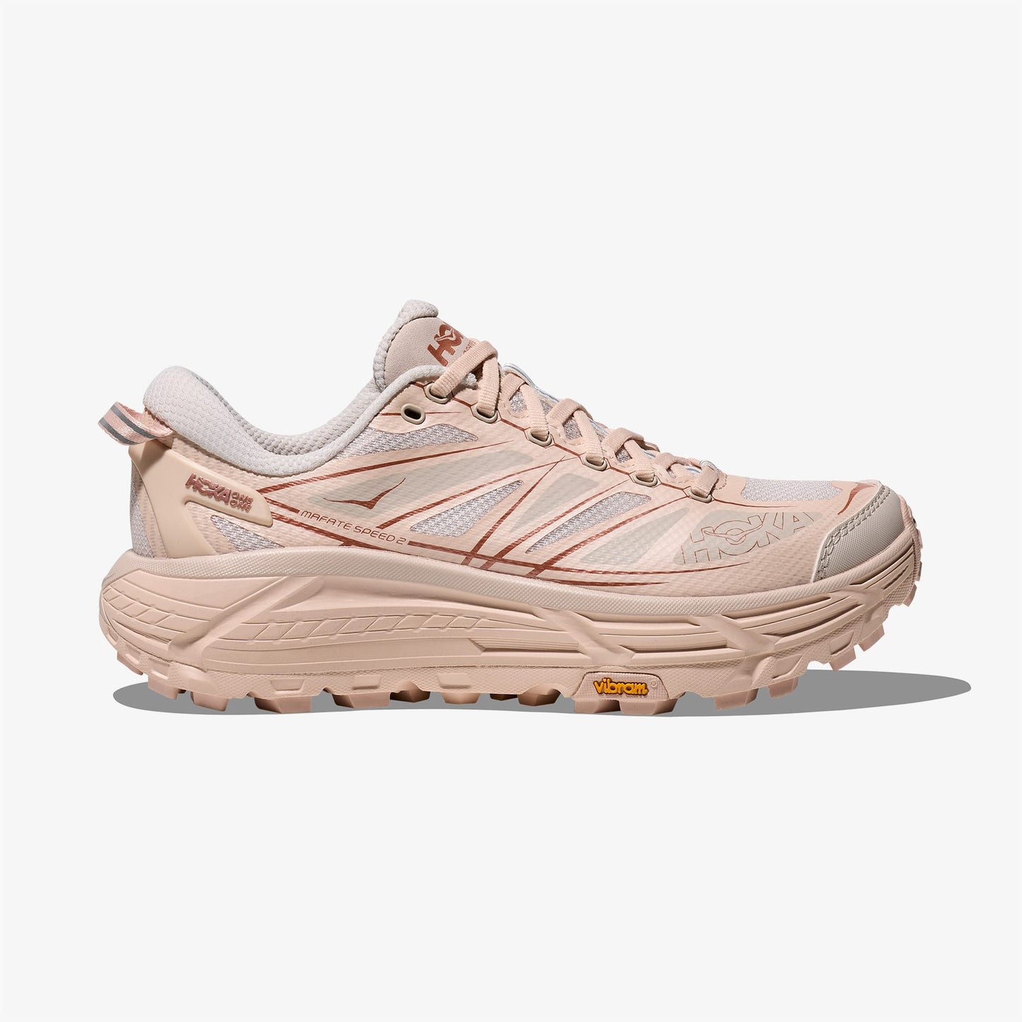 Hoka Mafate Speed 2 Kadın Pembe Spor Ayakkabı