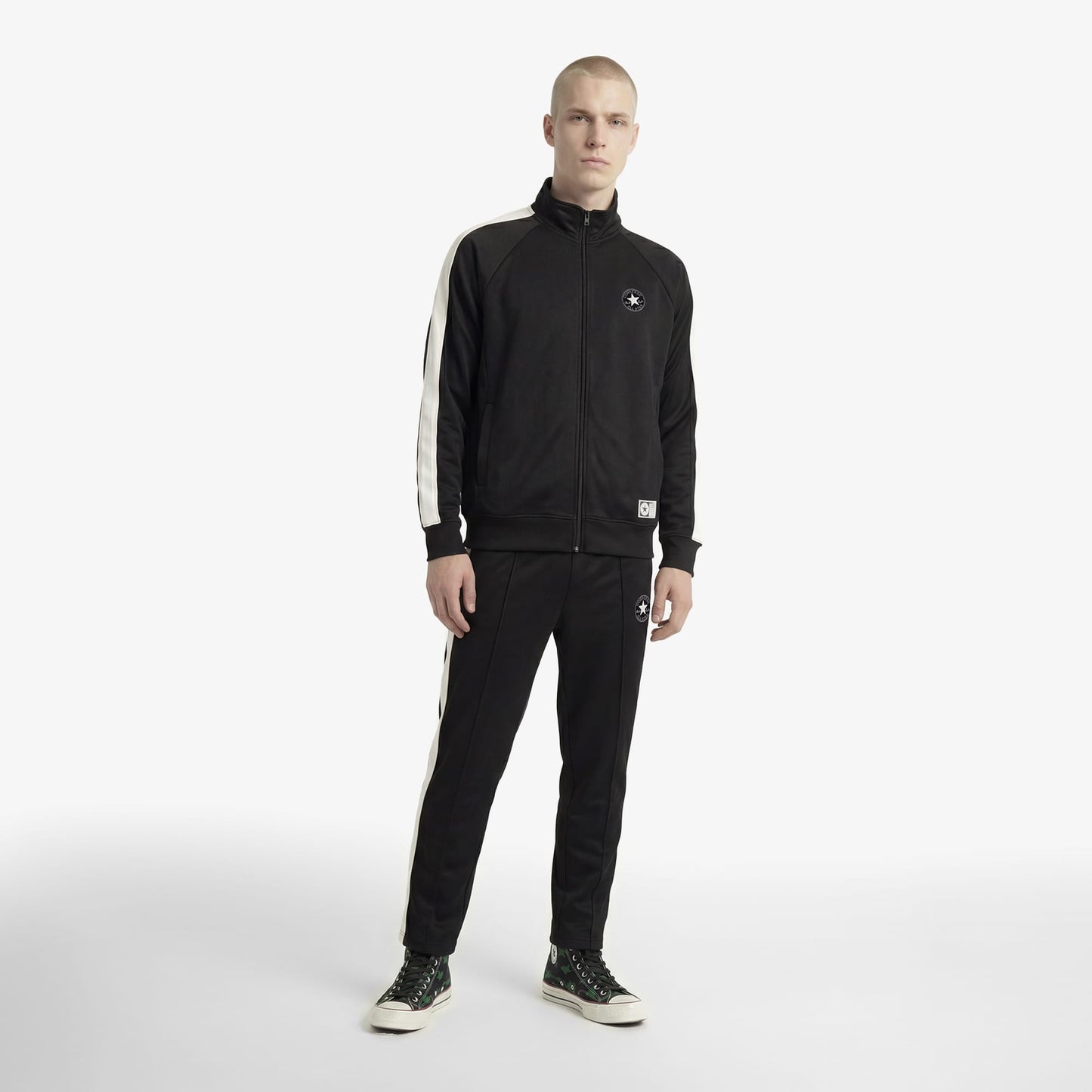 Converse Elastan Knit Erkek Siyah Eşofman Altı