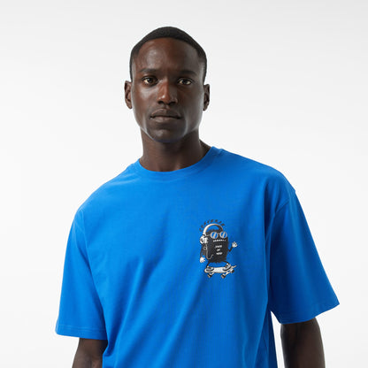 Converse Oversize Fit Erkek Lacivert T-shirt